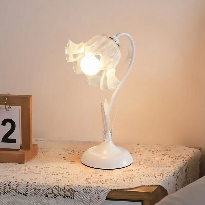 Solid Wood Table Lamp – 5W LED, 3-Color Button Control for Bedroom, Living Room & Study